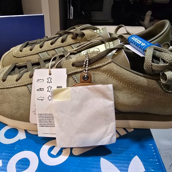 Adidas Moston Super SPZL Shoes In Cargo/Olive/Trace Olive (ID3515) -Men's US 13 - Picture 2 of 10
